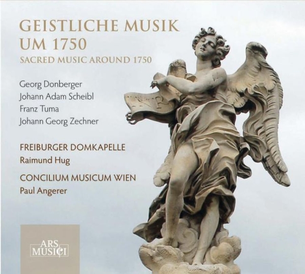 Freiburger Domkapelle/Hug/Concilium - Geistliche Musik Um 1750 in der Gruppe CD / Pop bei Bengans Skivbutik AB (3042958)