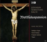 Haefliger/Fischer-Dieskau/Richter - Bach: Matthäuspassion Bwv244 in der Gruppe CD / Pop-Rock bei Bengans Skivbutik AB (3043083)