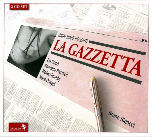 Czapo/Peccioli/Rigacci - Rossini: La Gazzetta in der Gruppe CD / Bestseller bei Bengans Skivbutik AB (3043195)