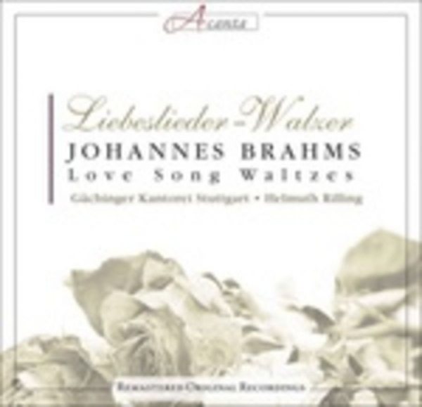 Rilling Helmuth - Brahms: Liebeslieder-Walzer in der Gruppe CD / Pop bei Bengans Skivbutik AB (3043322)