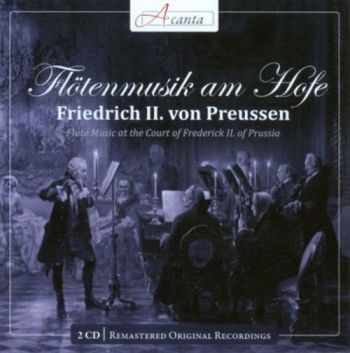 Friedrich Ii Von Preußen - Flötenmusik Am Hofe in der Gruppe CD / Bestseller bei Bengans Skivbutik AB (3043325)