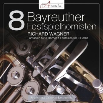 Bayreuther Festspielhornisten - Wagner: Fantasien Für 8 Hörner in der Gruppe CD / Bestseller bei Bengans Skivbutik AB (3043346)