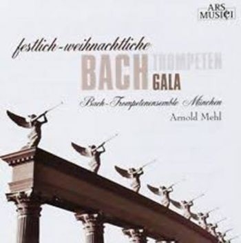 Bach-Trompetenensemble München/Mehl - Festliche-Weihnachliche Bach Trompe in der Gruppe CD / Övrigt bei Bengans Skivbutik AB (3043383)
