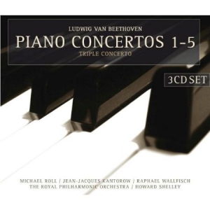 Roll Michael - Beethoven: Piano Concertos 1-5 in der Gruppe CD bei Bengans Skivbutik AB (3043397)