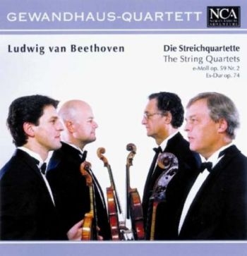 Gewandhaus-Quartett - Beethoven:Streichq.E Moll Op59 in der Gruppe CD / Bestseller bei Bengans Skivbutik AB (3043416)