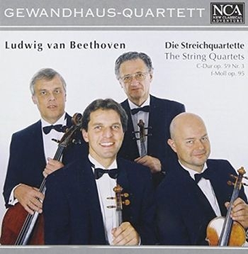Gewandhaus-Quartett - Beethoven: Streichquart. C-Dur in der Gruppe CD / Bestseller bei Bengans Skivbutik AB (3043418)