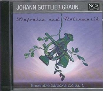 Ensemble Barock A.C.C.U.U.T. - Graun: Sinfonien & Flötenmusik in der Gruppe CD / Bestseller bei Bengans Skivbutik AB (3043424)