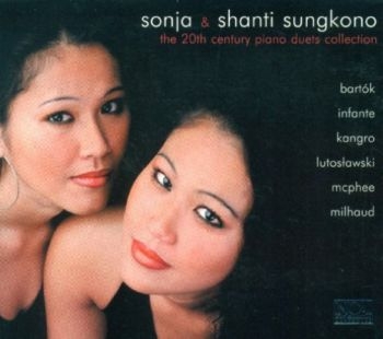 Sungkono Sonja /Sungkono Shanti - 20Th Century Piano Duett in der Gruppe CD / Pop bei Bengans Skivbutik AB (3043430)
