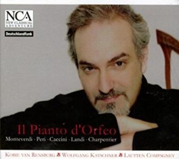 Rensburg Kobie Van / Lautten Compag - Il Pianto D'orfeo in der Gruppe CD / Pop bei Bengans Skivbutik AB (3043431)