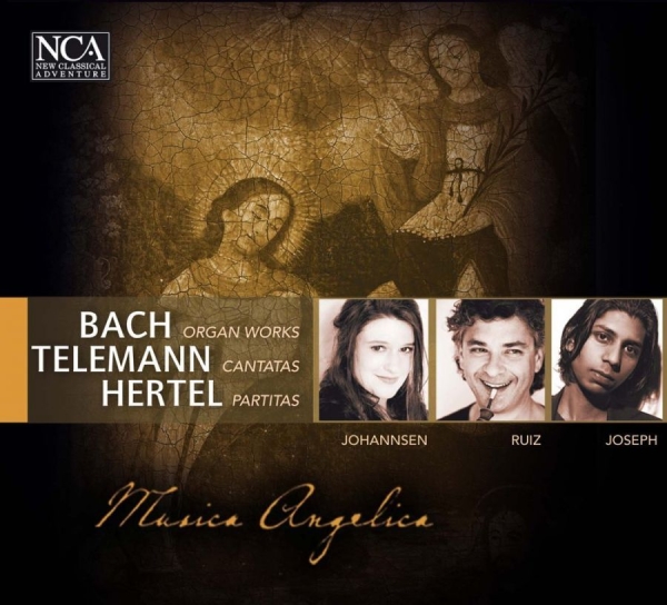 Musica Angelica - Bach, Telemann, Hertel in der Gruppe CD / Bestseller bei Bengans Skivbutik AB (3043468)