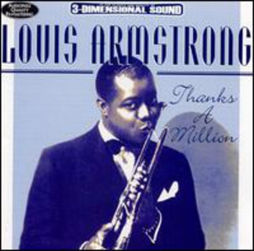 Armstrong Louis - Thanks A Million in der Gruppe CD / Jazz/Blues bei Bengans Skivbutik AB (3043657)