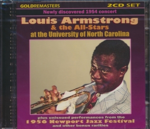 Armstrong Louis & The All-Stars - Live At University in der Gruppe Minishops / Louis Armstrong bei Bengans Skivbutik AB (3043783)