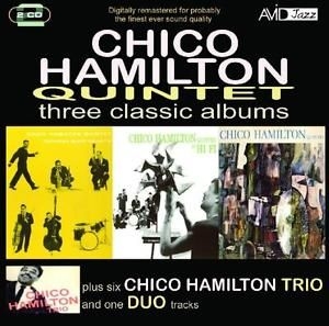 Chico Hamilton Quintet - Three Classic Albums in der Gruppe CD bei Bengans Skivbutik AB (3043854)