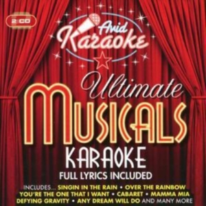 Blandade Artister - Ultimate Musicals Karaoke in der Gruppe CD bei Bengans Skivbutik AB (3043865)