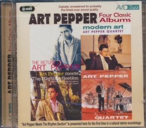 Art Pepper - Four Classic Albums in der Gruppe CD bei Bengans Skivbutik AB (3043867)