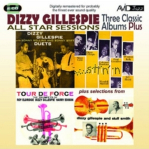 Gillespie Dizzy - All Star Sessions in der Gruppe CD bei Bengans Skivbutik AB (3043880)
