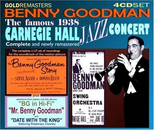 Benny Goodman - Complete 1938 Carnegie Hall in der Gruppe CD / Jazz/Blues bei Bengans Skivbutik AB (3043907)