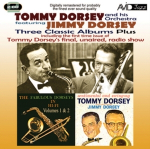 Dorsey Tommy/ Jimmy Dorsey - Three Classic Albums in der Gruppe CD bei Bengans Skivbutik AB (3043915)