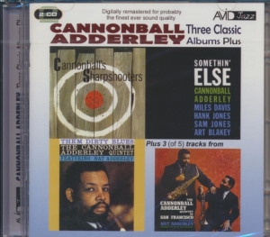 Adderley Cannonball - Three Classic Albums-Plus in der Gruppe CD bei Bengans Skivbutik AB (3043927)