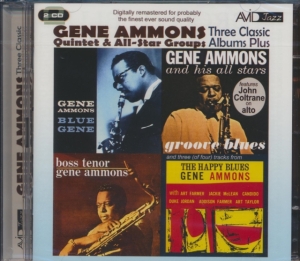 Ammons Gene - Three Classic Albums in der Gruppe CD bei Bengans Skivbutik AB (3043934)