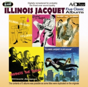 Jacquet Illinois - Five Classic Albums in der Gruppe CD bei Bengans Skivbutik AB (3043958)
