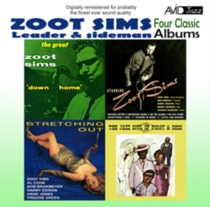 Zoot Sims - Four Classic Albums in der Gruppe CD bei Bengans Skivbutik AB (3043965)