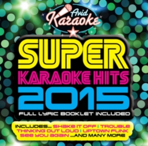 Blandade Artister - Super Karaoke Hits 2015 in der Gruppe CD bei Bengans Skivbutik AB (3043969)