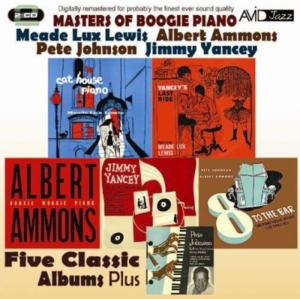 Lewis Meade Lux/ Ammons Albert/ Joh - Masters Of Boogie Piano in der Gruppe CD bei Bengans Skivbutik AB (3044074)