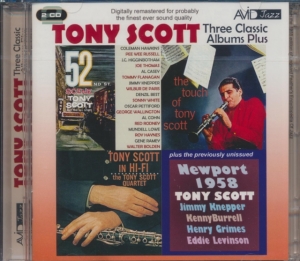 Tony Scott - Three Classic Albums Plus in der Gruppe CD bei Bengans Skivbutik AB (3044078)