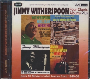 Witherspoon Jimmy - Four Classic Albums in der Gruppe CD / Jazz/Blues bei Bengans Skivbutik AB (3044093)