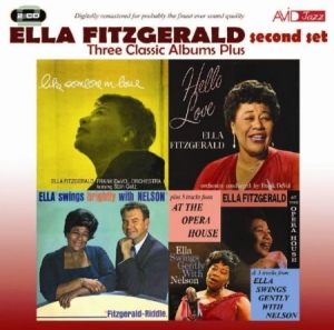 Fitzgerald Ella - Three Classic Albums in der Gruppe CD bei Bengans Skivbutik AB (3044101)