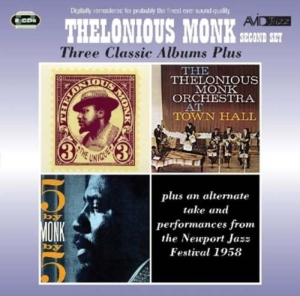 Monk Thelonious - Three Classic Albums Plus in der Gruppe CD bei Bengans Skivbutik AB (3044108)