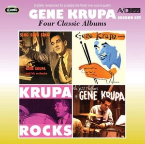 Krupa Gene - Four Classic Albums in der Gruppe CD bei Bengans Skivbutik AB (3044112)