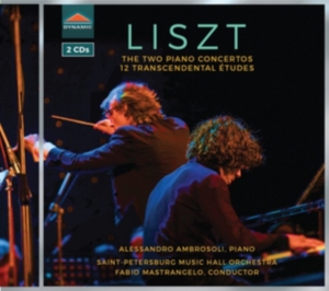 Liszt Franz - Two Piano Concertos & 12 Trascenden in der Gruppe CD bei Bengans Skivbutik AB (3045067)