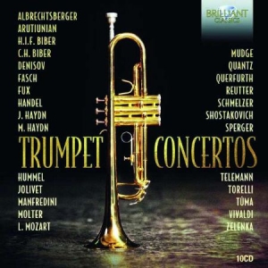 Various Artists - Trumpet Concertos (10 Cd) in der Gruppe CD bei Bengans Skivbutik AB (3049478)