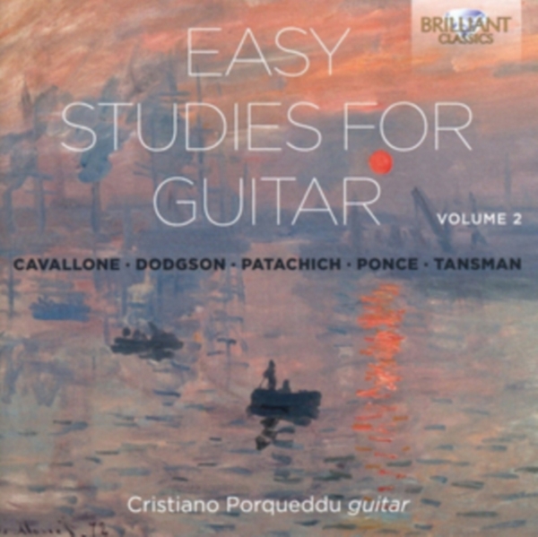 Various - Easy Studies For Guitar Volume 2 in der Gruppe CD / Klassiskt bei Bengans Skivbutik AB (3049482)