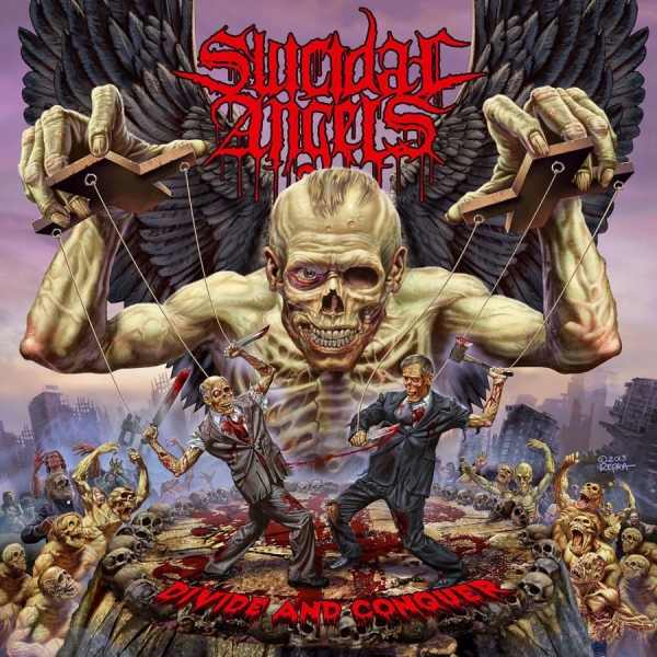 Suicidal Angels - Divide And Conquer - Ltd.Ed. in der Gruppe CD / Hårdrock/ Heavy metal bei Bengans Skivbutik AB (3050334)