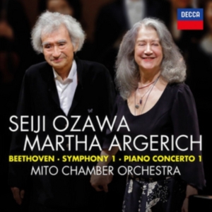 Beethoven - Symfoni 1 & Pianokonsert 1 in der Gruppe CD bei Bengans Skivbutik AB (3050436)