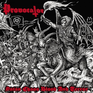 Provocator - Satan, Chaos, Blood And Terror in der Gruppe CD bei Bengans Skivbutik AB (3065240)