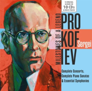 Prokofiev Sergei - Milestones Of A Legend in der Gruppe CD bei Bengans Skivbutik AB (3071612)