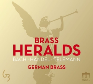 Bach J S Handel G F Telemann G - Brass Heralds in der Gruppe CD bei Bengans Skivbutik AB (3075222)
