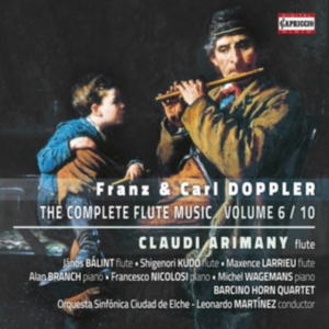 Doppler Franz Doppler Carl - The Complete Flute Music Vol. 6 in der Gruppe CD bei Bengans Skivbutik AB (3075225)
