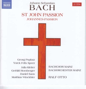Bach J S - St. John Passion, Bwv 245 (1749 Ver in der Gruppe CD bei Bengans Skivbutik AB (3075291)