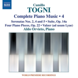 Togni Camillo - Complete Piano Music, Vol. 4 in der Gruppe CD bei Bengans Skivbutik AB (3075295)