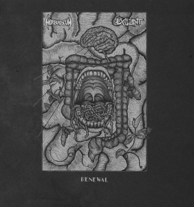 Exilent / Moribund Scum - Renewal (Split) in der Gruppe VINYL bei Bengans Skivbutik AB (3082477)