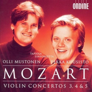 Mozart Wa - Violin Concertos 3, 4 & 5 in der Gruppe Externt_Lager / Naxoslager bei Bengans Skivbutik AB (3097050)