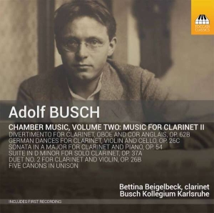Busch Adolf - Chamber Music, Vol. 2 in der Gruppe CD bei Bengans Skivbutik AB (3097086)