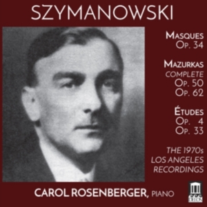 Szymanowski Karol - Masques, Études, Mazurkas in der Gruppe CD bei Bengans Skivbutik AB (3098825)