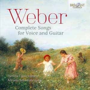 Weber Carl Maria Von - Complete Songs For Voice And Guitar in der Gruppe CD bei Bengans Skivbutik AB (3098853)