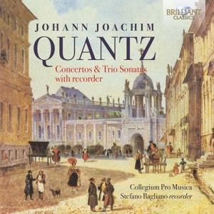 Quantz Johann Joachim - Concertos & Trio Sonatas With Recor in der Gruppe Externt_Lager / Naxoslager bei Bengans Skivbutik AB (3098854)